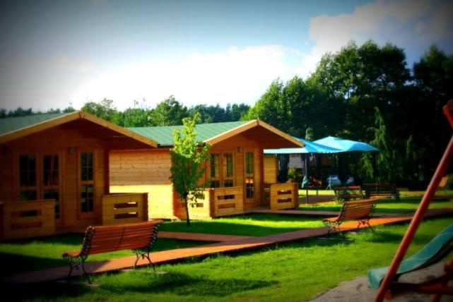 Osada Laskowo, Osrodek Laskowo Domki Nad Jeziorem Esterno foto